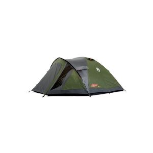 Coleman Darwin 4+, Camping, Hård ramme, Kupel/Igloo telt, 4 person(er), Teltlærred, Sort, Grøn