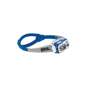 Petzl PERFORMANCE Swift RL - Lommelygte til hovedet - LED - 6-modus - hvidt lys - blå