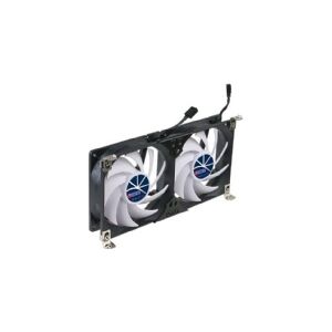 Titan Fitness Titan TTC-SC22(C)+ Dobbelt køleskabsventilator 140x25mm IP55 til autocampere, med ensretter