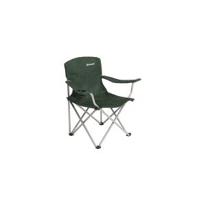 Outwell Leisure Catamarca - Camping chair - armstøtter - 100 % polyester, pulverbelagt stålramme - skovgrøn