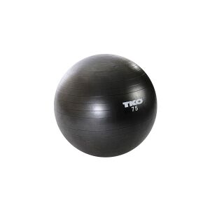 TKO Fitnessbold 75 cm sort (122FBP-BK-75)