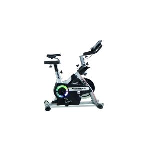 BH Fitness I.Spada II, Spinningcykel, Dobbelt stop, 130 kg, Kalorier, Omdrejninger i minuttet (RPM), Hjerterytme, Hastighed, Tid, Vertikal/horisontal, LCD