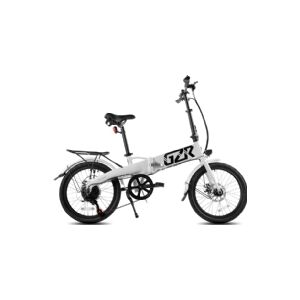 GZR Pedelec Plus Folding Electric Bike, White, 20”, 2022