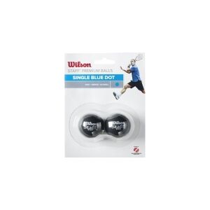 Wilson Electronics Wilson Wilson Staff Squash Blue Dot 2 Pack Ball WRT617500 sort One size