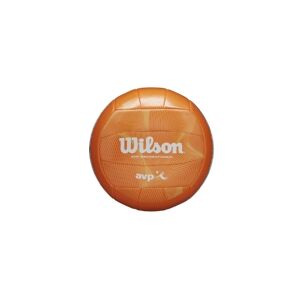 Wilson AVP Movement, 18-panel ball, Orange, Imiteret læder, Indendørs & udendørs, Blue, Mønster