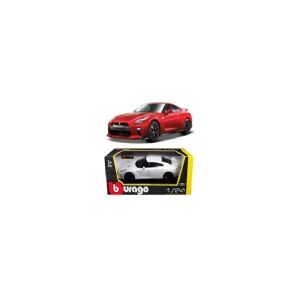 Bburago B18-21082 Nissan GT-R 2017 Diecast Model Kit, 1:24 Scale -  Assorted