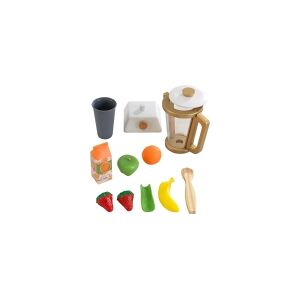 KidKraft Modern Metallics Smoothie Set, Madlavningssæt til børn, 3 År, 12 stk