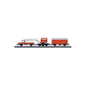 Märklin Fire Department Recovery Crane Car Set, HO (1:87), 6 År, Sort, Rød, Modeljernbane/tog