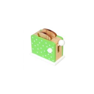 Magni Danish Toys Toaster grøn m. prikker til børn