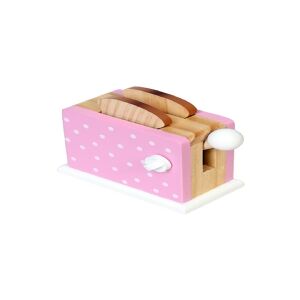 Magni Danish Toys Toaster pink m. prikker til børn