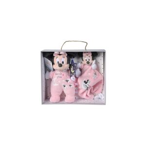 Simba Toys Minnie Mouse Glow-in-the-Dark Plush & Comforter (Gift Box)