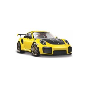 Maisto 31523, Sportsbil model, Monteringssæt, 1:24, Porsche 911 Gt2 RS, Ethvert køn, Sort, Gul