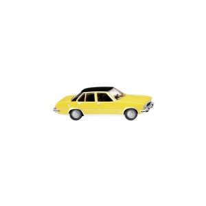 Wiking 0796 05 H0 Personbil model Opel Commodore B, trafikgul