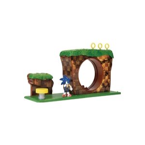 Jakks Pacific Sonic the Hedgehog 2.5 Inch Playset Green Hill Zone