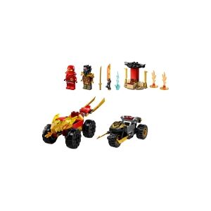 LEGO Ninjago Dragons Rising 71789 - Kai and Ras's Car and Bike Battle