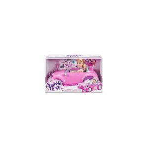 ZURU Toys Zuru Sparkle Girlz-sæt med dukke 10,5 tommer lyserød cabriolet