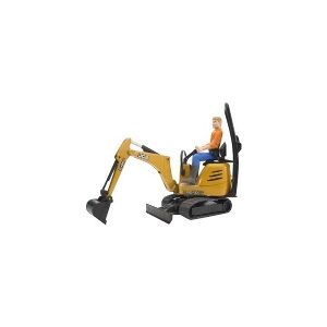 BRUDER bworld - JCB Micro Excavator 8010 CTS and Man