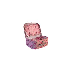 Magni - Tea set in suitcase, with flowers ( 3903 ) /Pretend Play /Pink