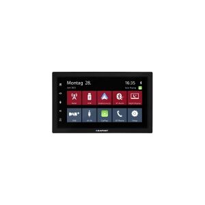 Blaupunkt Mannheim 600 DAB Dobbelt-DIN Moniceiver Android Auto™, Tilslutning til ratbetjening, Tilslutning til bagkamera, Apple CarPlay, Håndfrit