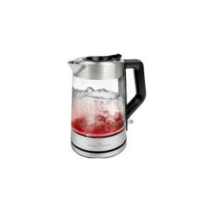 ProfiCook PC-WKS 1190 G, 1,7 L, 2200 W, Stål, Glas, Rustfrit stål, Justerbar termostat, Vandmåler