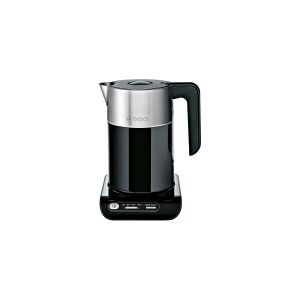 Bosch Styline TWK8613P - Kedel - 1.5 liter - 2.4 kW - sort/rustfrit stål