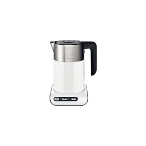 Bosch Styline TWK8611P - Kedel - 1.5 liter - 2.4 kW - hvid/rustfrit stål