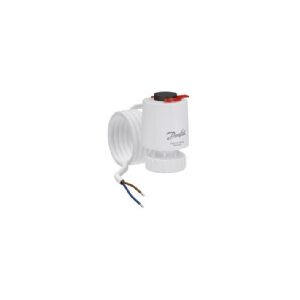 Danfoss TWA-Q 230V NC, 1,2m - TWA-Q, 230V, 5mm, Normalt lukket NC termomotor, 1.2m kabel