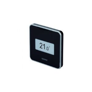 Uponor Smatrix Wave digital STYLE termostat med RH sort T-169 BLACK