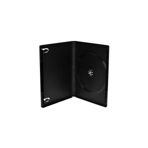 MediaRange BOX11-M, DVD-boks, 1 diske, Sort, Plastik, 136 mm, 14 mm (50 stk)