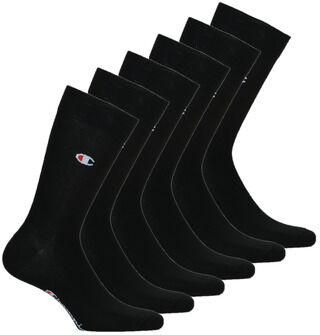 Champion  CITY CREW SOCKS PACK  X6  Accessories  Sportsokker dame F 39 / 42 Sort Champion  CITY CREW SOCKS PACK  X6  Accessories  Sportsokker dame F 39 / 42 Sort