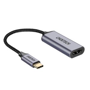Choetech Hub, USB Type C til HDMI, 4K 60Hz, grå