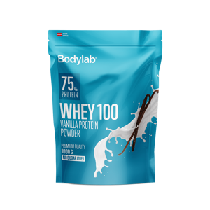 BodyLab Whey 100 Proteinpulver Vanilje Milkshake (1kg)