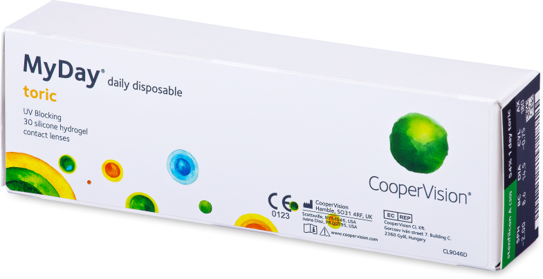 MyDay daily disposable toric (30 linser) MyDay daily disposable toric (30 linser)