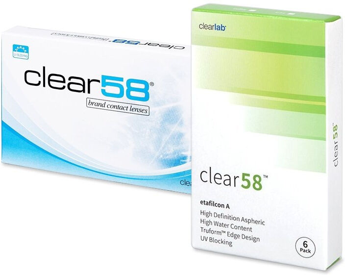Clear 58 (6 linser) Clear 58 (6 linser)