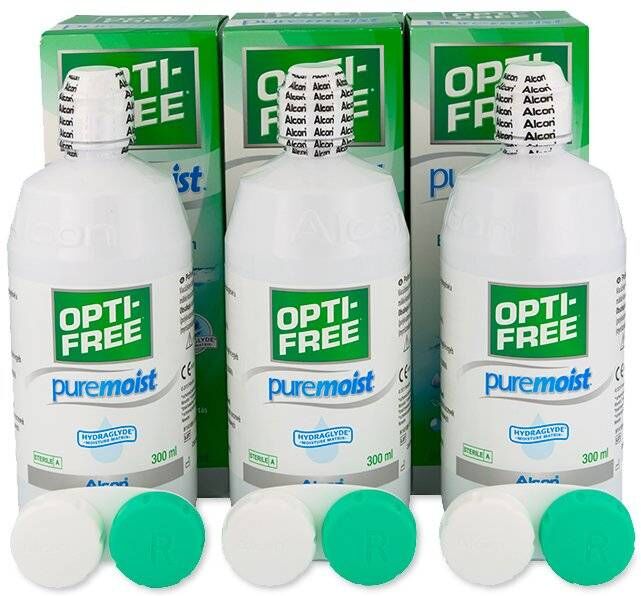OPTI-FREE PureMoist 3 x 300 ml OPTI-FREE PureMoist 3 x 300 ml
