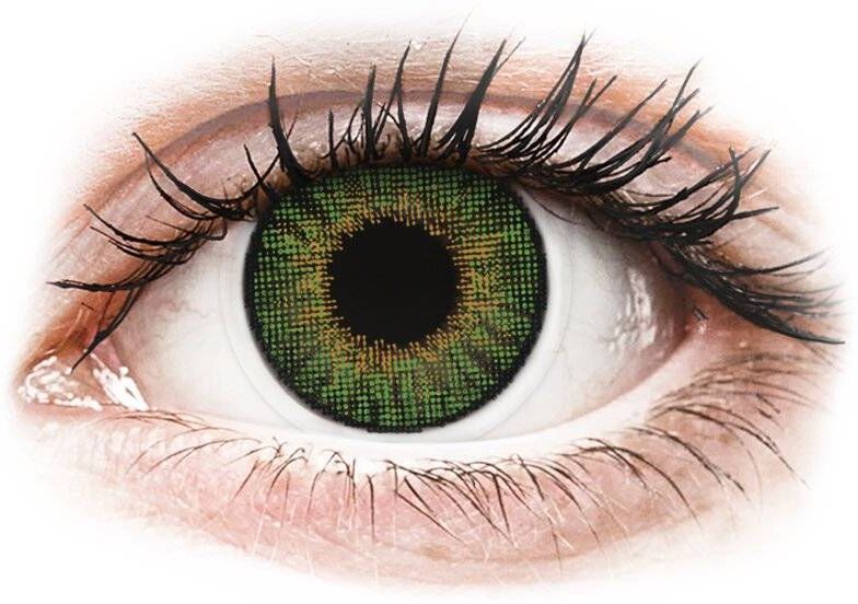 Air Optix Colors - Green - med styrke (2 linser) Air Optix Colors - Green - med styrke (2 linser)