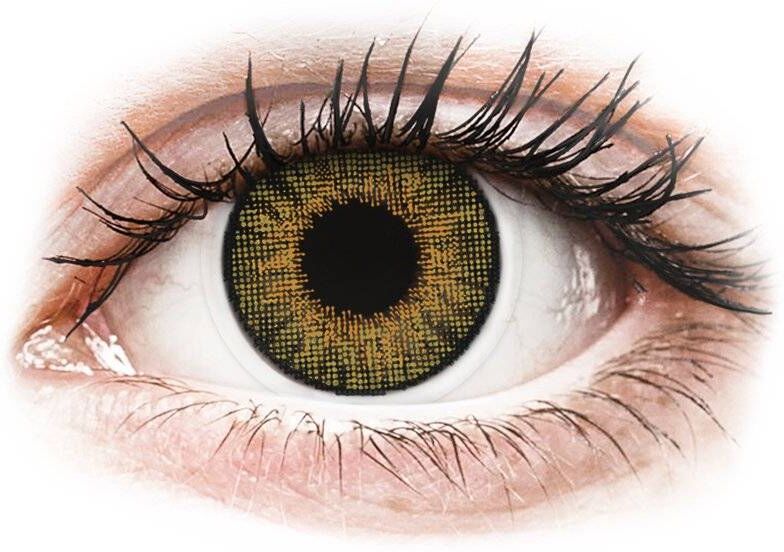 Pure Air Optix Colors - Pure Hazel - med styrke (2 linser)