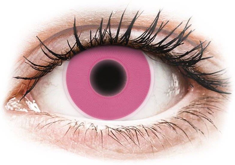 ColourVUE Crazy Glow Pink - uden styrke (2 linser) ColourVUE Crazy Glow Pink - uden styrke (2 linser)