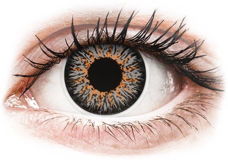 ColourVUE Glamour Grey - med styrke (2 linser) ColourVUE Glamour Grey - med styrke (2 linser)