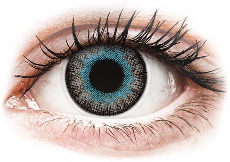 Fusion ColourVUE Fusion Blue Gray - med styrke (2 linser) Fusion ColourVUE Fusion Blue Gray - med styrke (2 linser)