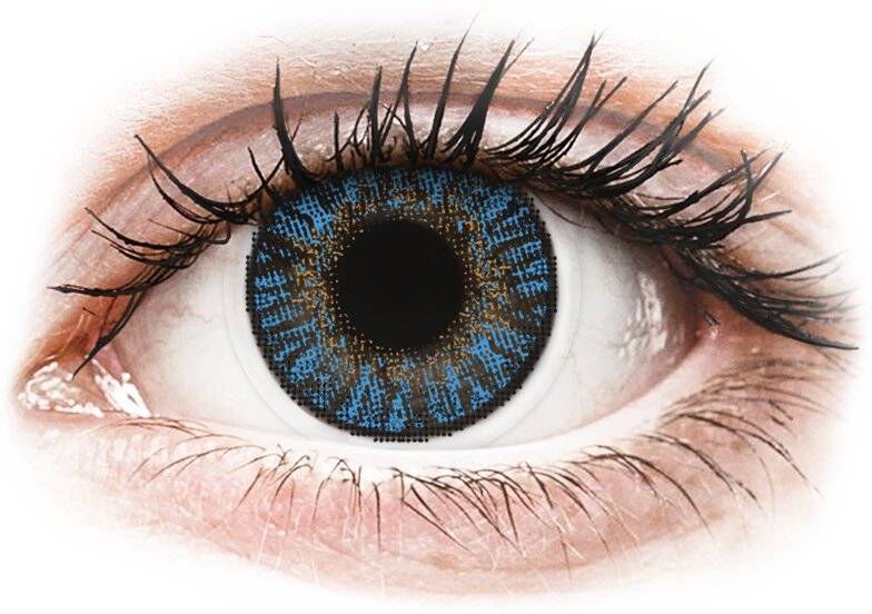 Sapphire FreshLook ColorBlends True Sapphire - med styrke (2 linser) Sapphire FreshLook ColorBlends True Sapphire - med styrke (2 linser)