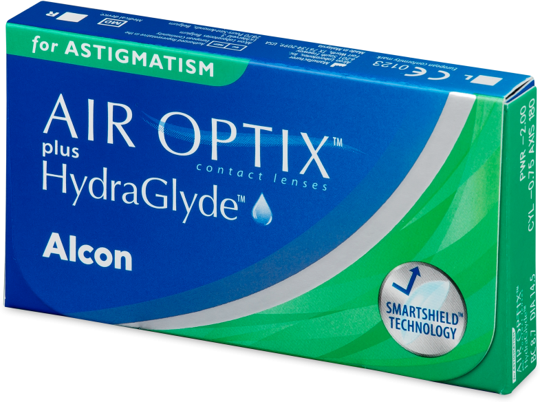 Air Optix plus HydraGlyde for Astigmatism (3 linser) Air Optix plus HydraGlyde for Astigmatism (3 linser)