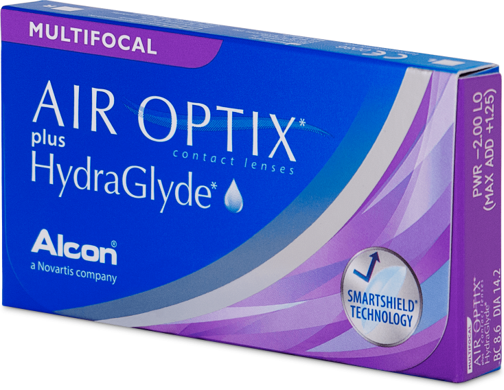 Air Optix plus HydraGlyde Multifocal (3 linser) Air Optix plus HydraGlyde Multifocal (3 linser)