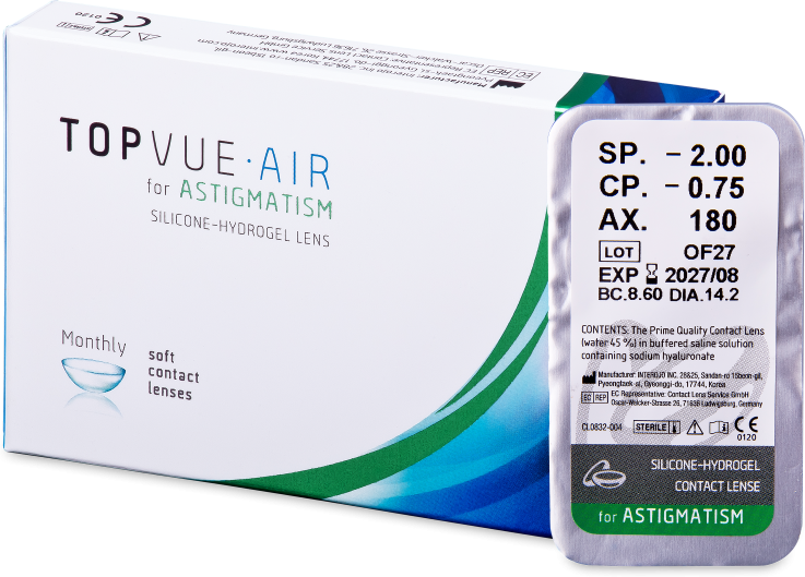 TopVue Air for Astigmatism (1 linse) TopVue Air for Astigmatism (1 linse)