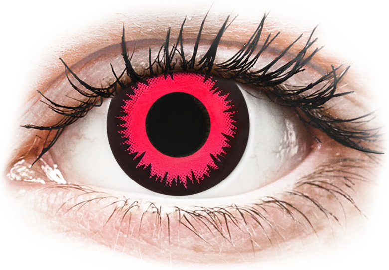 CRAZY LENS - Vampire Queen - endagslinser uden styrke (2 linser) CRAZY LENS - Vampire Queen - endagslinser uden styrke (2 linser)