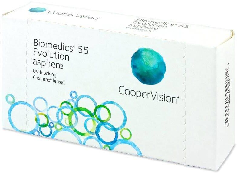 Biomedics 55 Evolution (6 linser) Biomedics 55 Evolution (6 linser)