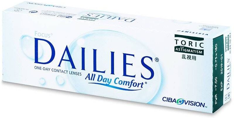 Focus Dailies Toric (30 linser) Focus Dailies Toric (30 linser)