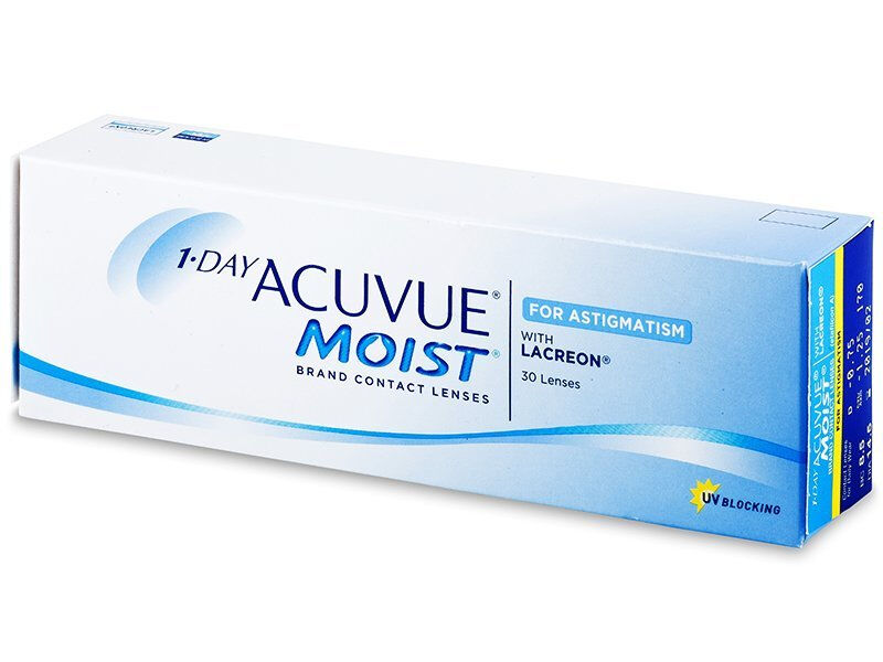 1 Day Acuvue Moist for Astigmatism (30 linser) 1 Day Acuvue Moist for Astigmatism (30 linser)