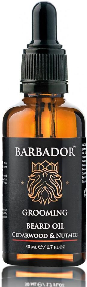 Barbador Moroccan Argan Beard Oil - Cedarwood & Nutmeg 50ml Barbador Moroccan Argan Beard Oil - Cedarwood & Nutmeg 50ml