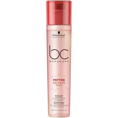 Schwarzkopf Bc Bonacure Peptide Repair Rescue Micellar Shampoo 250ml Schwarzkopf Bc Bonacure Peptide Repair Rescue Micellar Shampoo 250ml